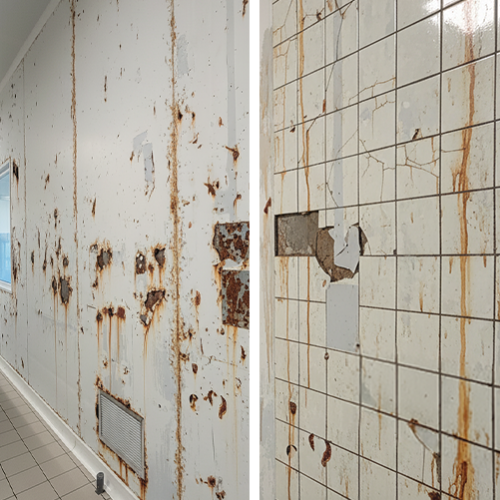 beschadigde-ruimte-sandwichpanelen-tegels