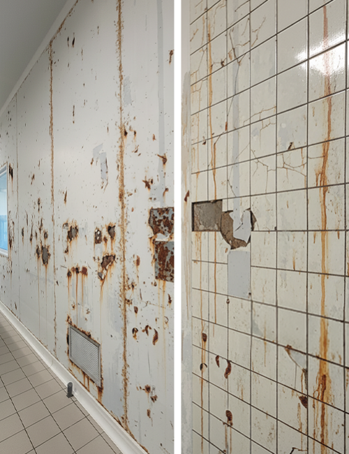 beschadigde-ruimte-sandwichpanelen-tegels