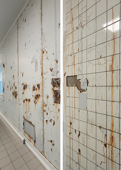 beschadigde-ruimte-sandwichpanelen-tegels