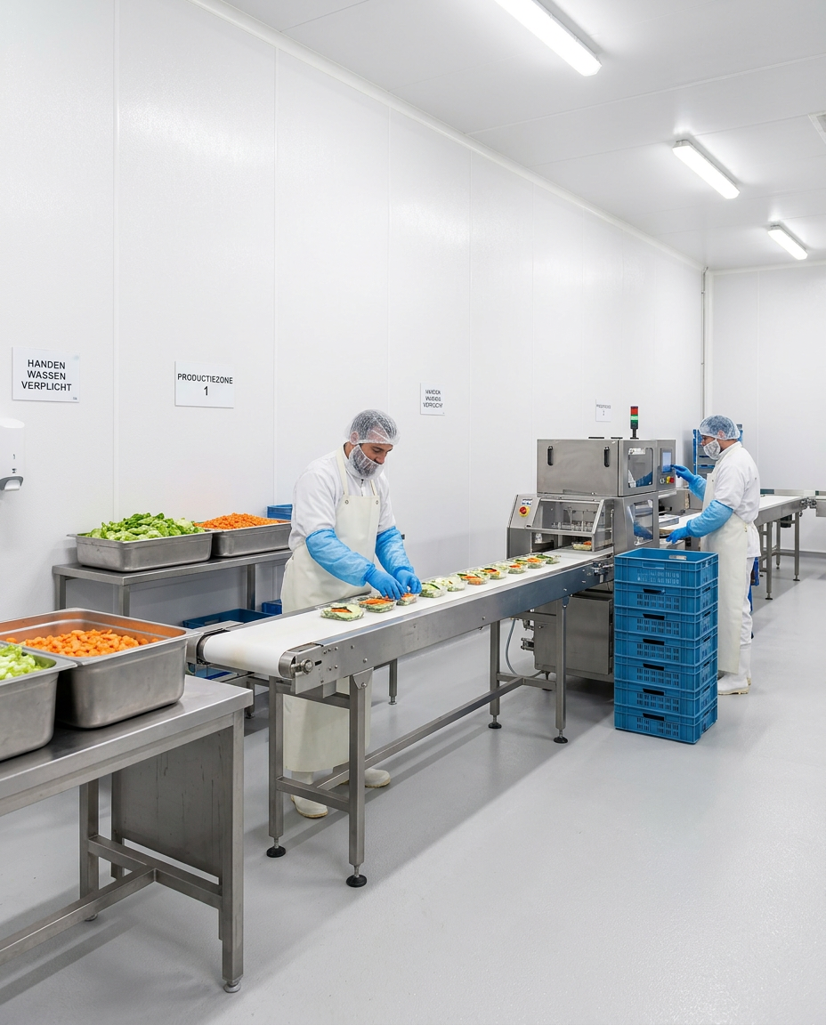 foodproductie Wonderboard frp wanden platen