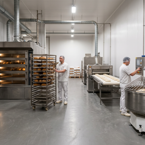 hygienische-wandafwerking-industriele-bakkerij.jpg Hygiënische wandafwerking industriële bakkerij FRP wanden