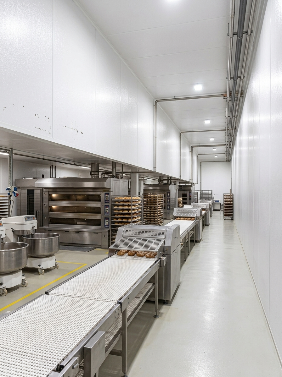 Industriële bakkerij oplossing FRP platen Wonderboard