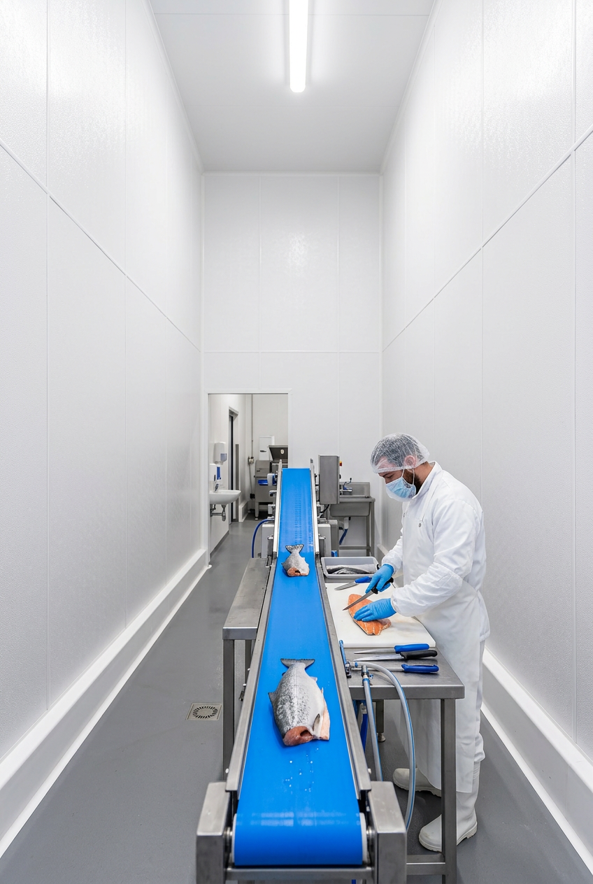 visverwerking met frp wanden wonderboard