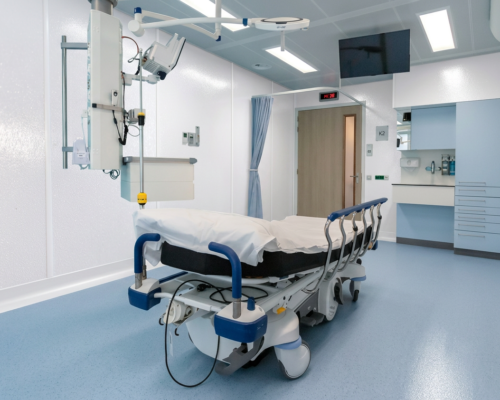 behandelkamer FRP wanden ziekenhuis