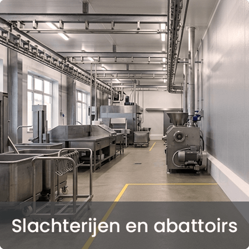 FRP wandafwerking opslagruimte slachthuis duurzaam
