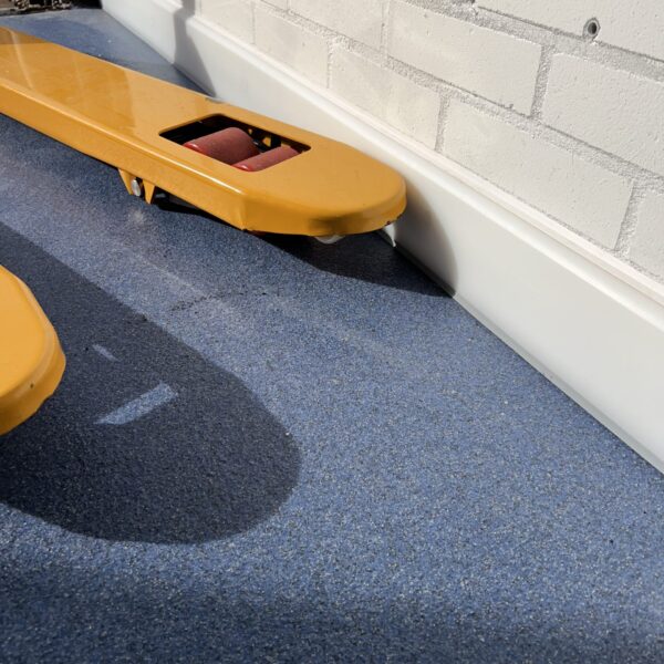 HDPE-stootplinten-wit HDPE stootplinten wandbescherming stootranden beschermen ruimte