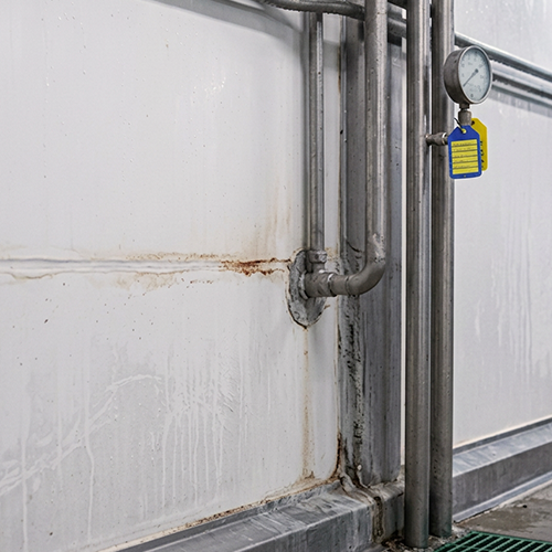 schade sandwichpanelen vleesverwerker