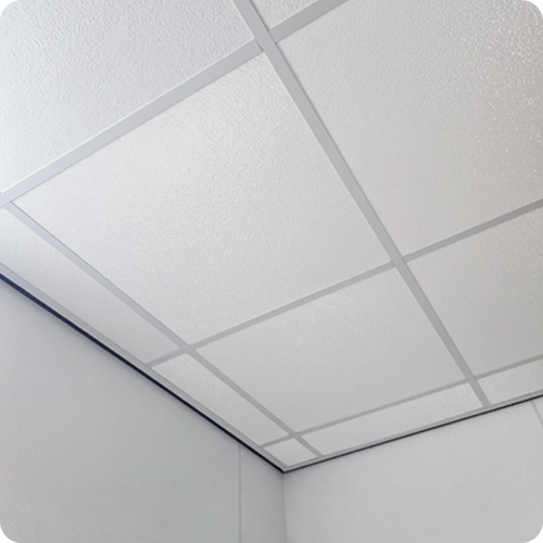FRP systeem plafond zwart wit haccp