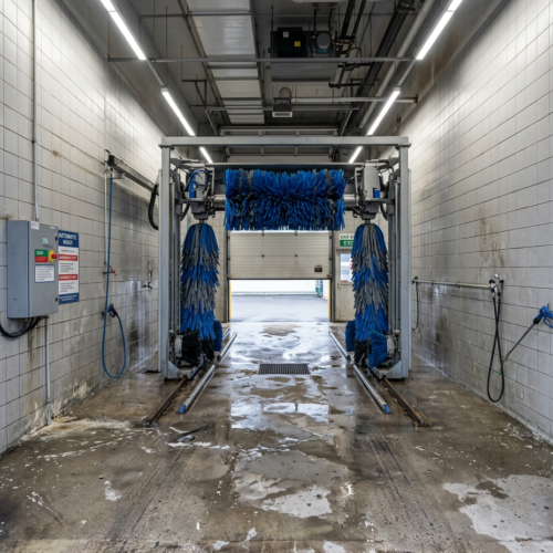 Probleemzone wandafwerking in carwash
