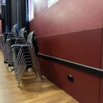 Wandbescherming-stootrand-hdpe-zwart HDPE stootplinten wandbescherming stootranden beschermen ruimte