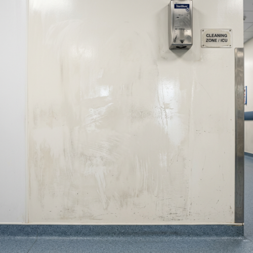 Zorg ruimte chemisch schoonmaken