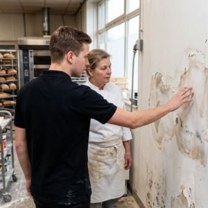 adviesgesprek advies probleemzones omgeving industriële bakker