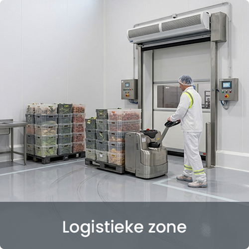 FRP wandafwerking expeditiezone foodproductie slagvast