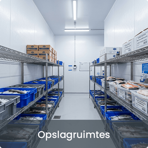 FRP wandafwerking opslagruimte visverwerking duurzaam