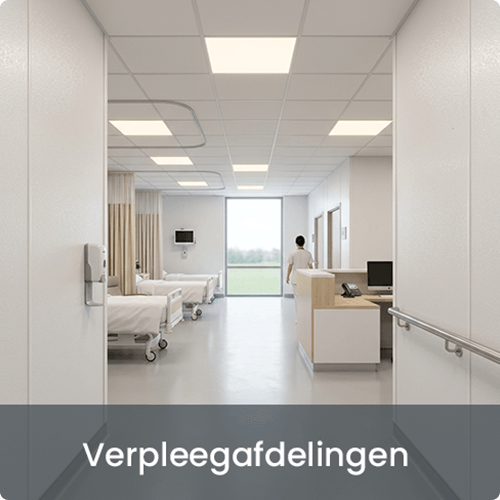 Hygiënisch FRP wandafwerking systeem zorgsector