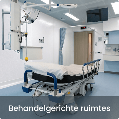 FRP wandafwerking behandelkamer zorgsector hygiënisch